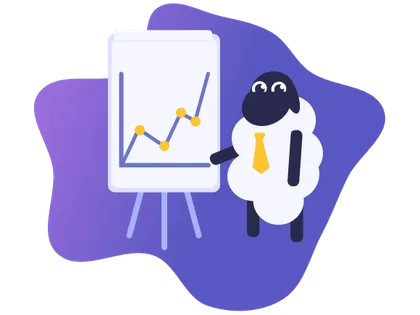 Ruby Mäh zeigt, wohin es geht.